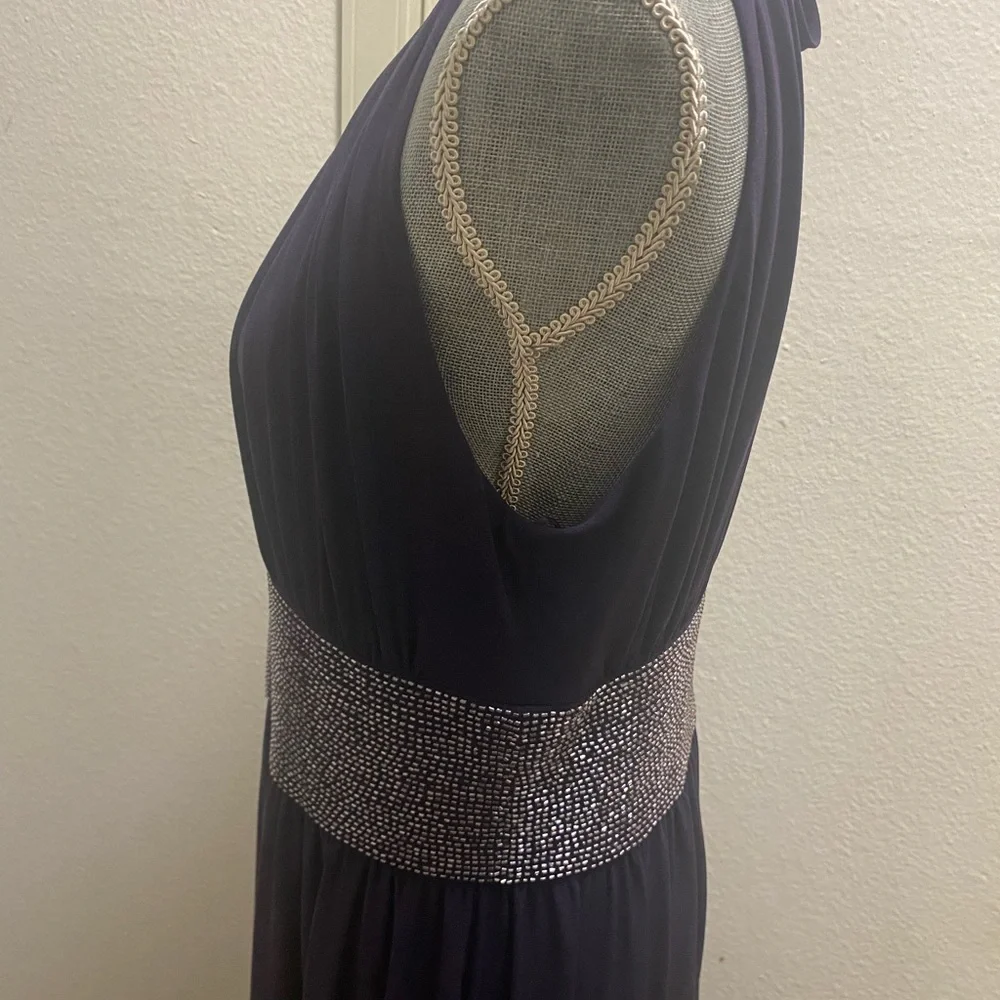 JS boutique purple/ blue long dress - Picture 8 of 8